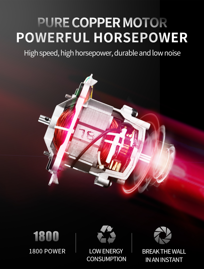 Powerful Kitchen Appliances Licuadora Industrial Blender with 110V-220V Rated Power