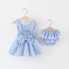 Buy cheap 80cm Polyester Summer Children'S Clothing Pink Dress Suit For Baby from wholesalers