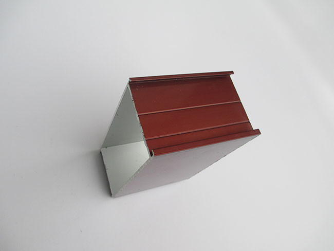 High Intensity Red Coated Aluminum Door Profiles For Chinese Style Doors