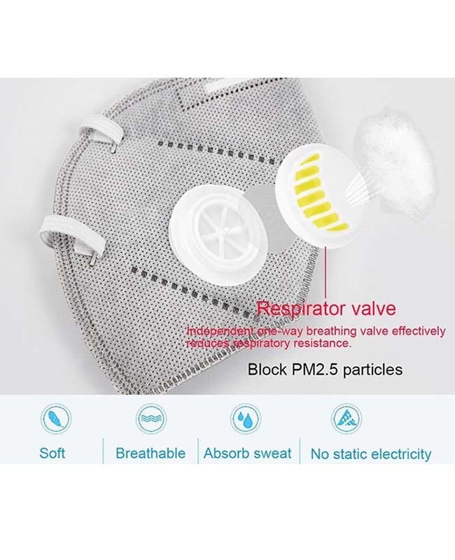 High Filtration Non Woven Surgical Mask 3 Ply Protection Latex Free Material