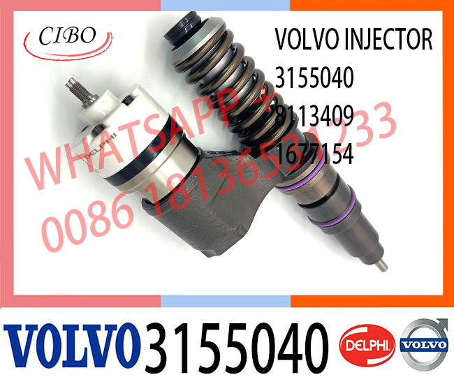 Electronic Unit Injector BEBE4B12001 1677154 BEBE4B12004 3155040 8113409 For VOL FH12 D12 engine