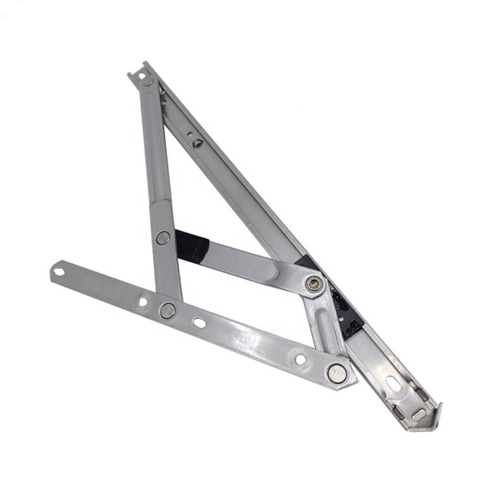 SS304 SS201 Friction Stay Window Hinges For Casement Window 22mm Groove Size