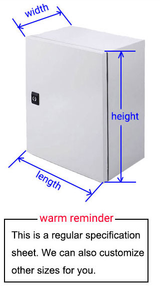 RoHS Outdoor Electrical Enclosure Box With Waterproof Cover