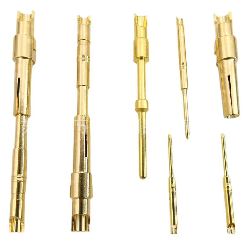 Customized High Precision Metal Fabrication Metallic-Processing-Machinery CNC Machining Part of Aluminium and Steel Pogo Pin