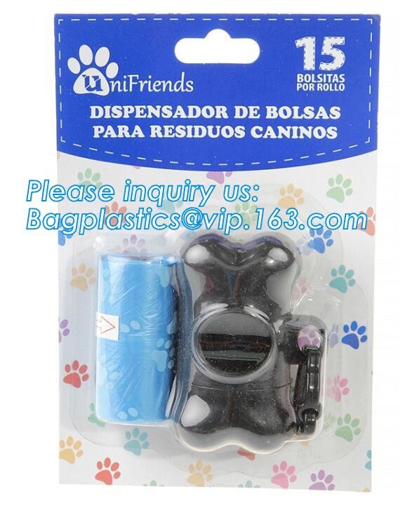 10 Rolls/150Pcs Plastic Pet Dog Waste Bags 33 * 22cm Durable Trash Cleaning Bag, cornstarch based compostable pet waste