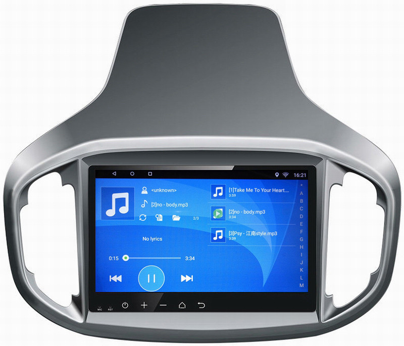 Ouchuangbo car radio gps navi stereo android 6.0 for Chery Tiggo 7 2016 with 3g wifi dual zone 16GB Flash