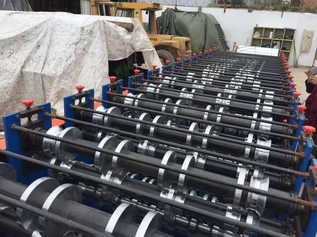 Durable Roof Tile Making Machine Double Glazing Roof Panel Roll Forming Equipment