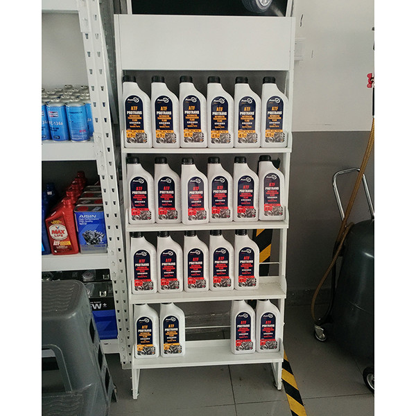 Product display rack White Height 1500mm Depth 300mm Display Shelving For Retail Stores