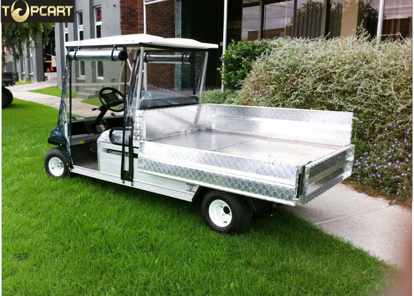 Two Seater Pure Electric Power Golf Electric Buggy 3.7kw Motor With Aluminum Box
