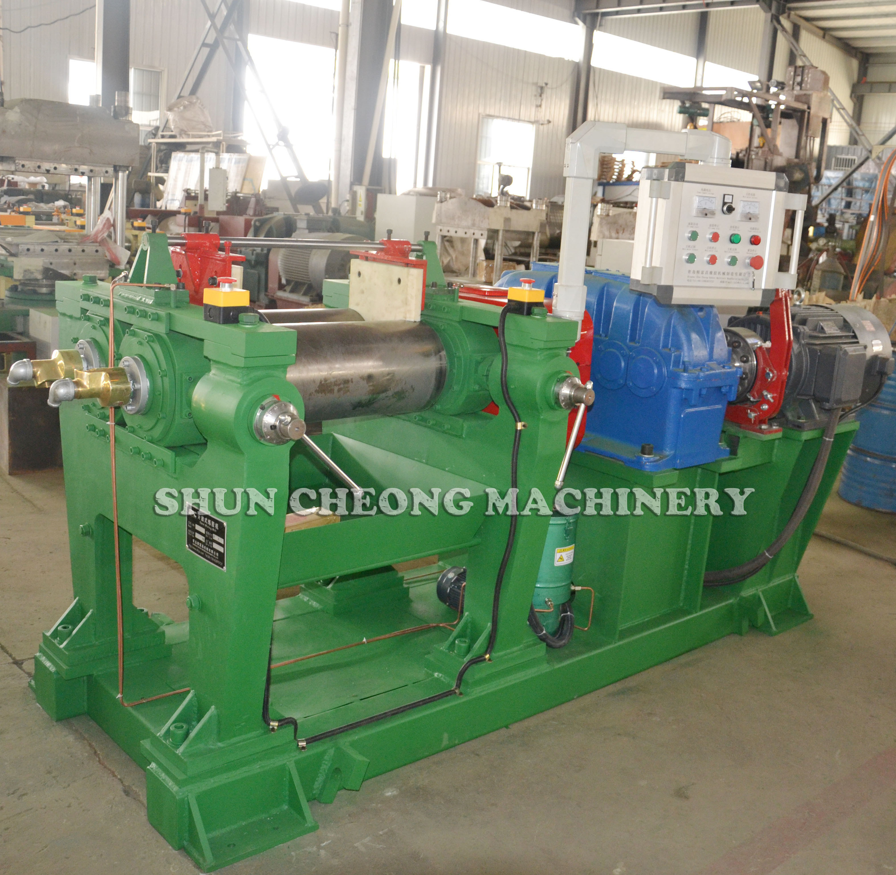 10" Rubber Two Roll Mill Machine