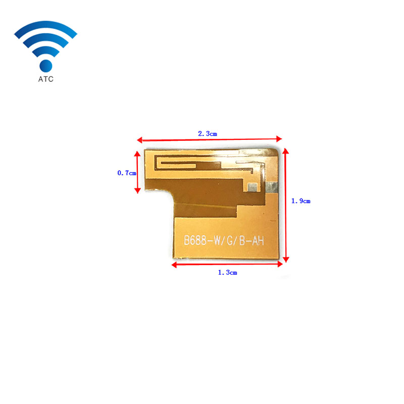 Flexible LTE 4G FPC Antenna with 1.13 RF Cable and UFL or IPEX Connector