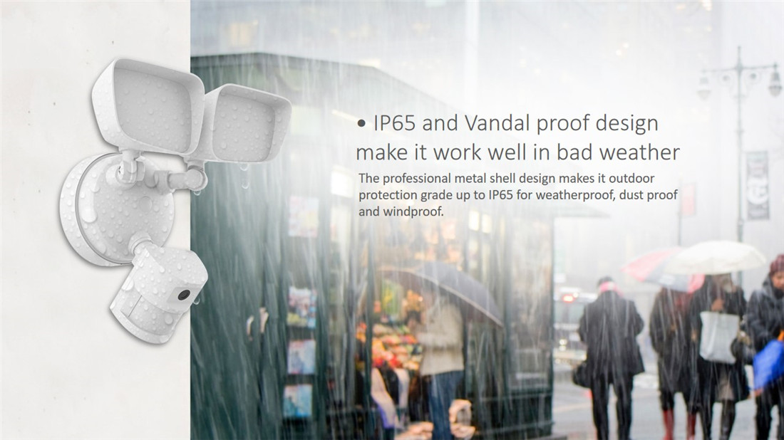 Smart Wireless Floodlight Camera(E97P)