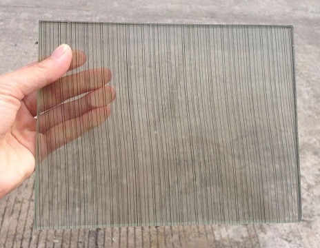 Laminated Mesh Laminated Glass For Window Glass With Unique Design
