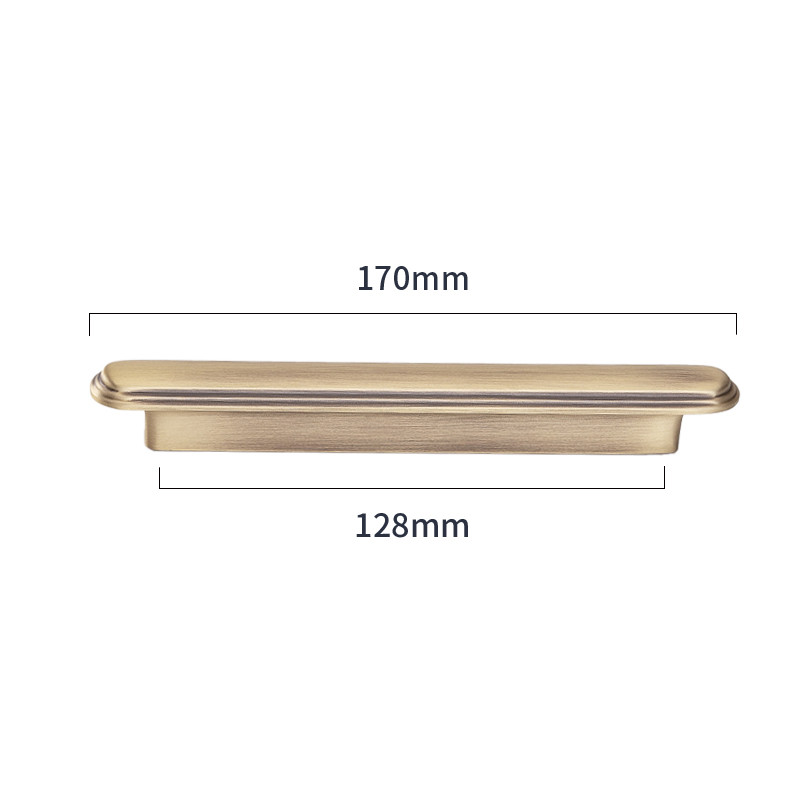 hole 32mm Modern Brass Cabinet Handles Interior Pull Set And Drawer Furniture