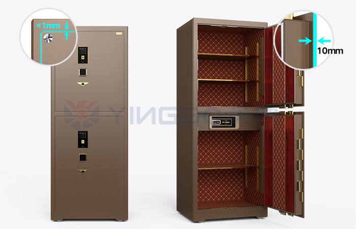 Security Solid Steel Luxury Large Safe Box Biometric Fingerprint Lock YB/ZY-180D