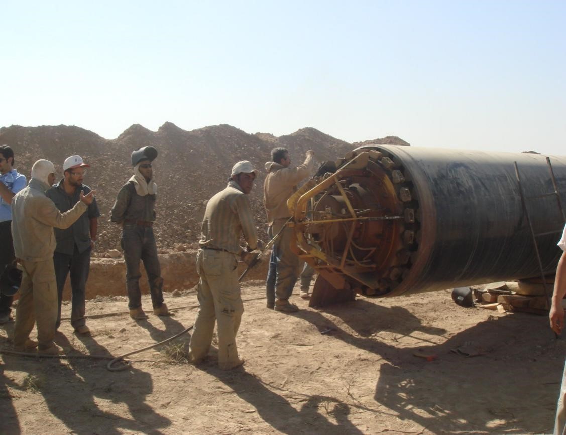 Automatic 200KG Weight Internal Pipe Clamp For Oil Pipeline Mouthpiece Pipeline Internal Clamp