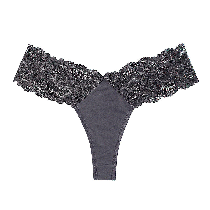 Stretch Lace Hipster Panties Underwear Thong Pink Girl'S Low Rise Ladies Fashion Sexy Panties