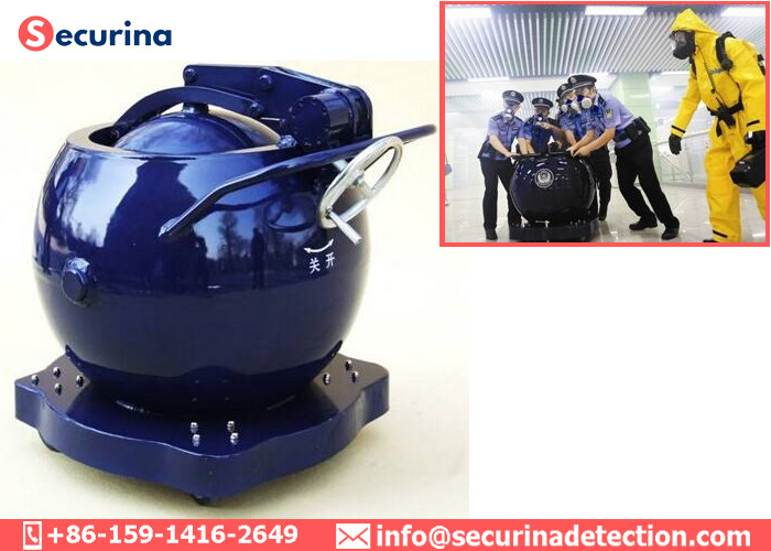 Carbon Steel Bomb Disposal Unit Blast Containment Vessel For Suspicious Threats Transferring