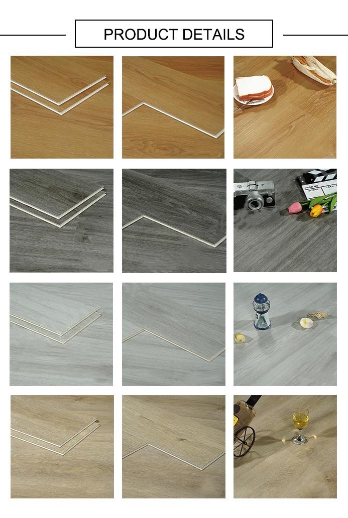 SPC 4mm PVC Graphic Design Modern Indoor Vinyl Flooring Sheet