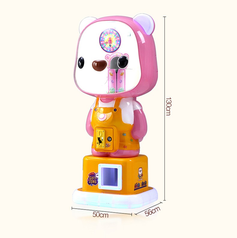 Coin Operated Capsule Toy Vending Machine with 30KG Load Capacity and Plug Options