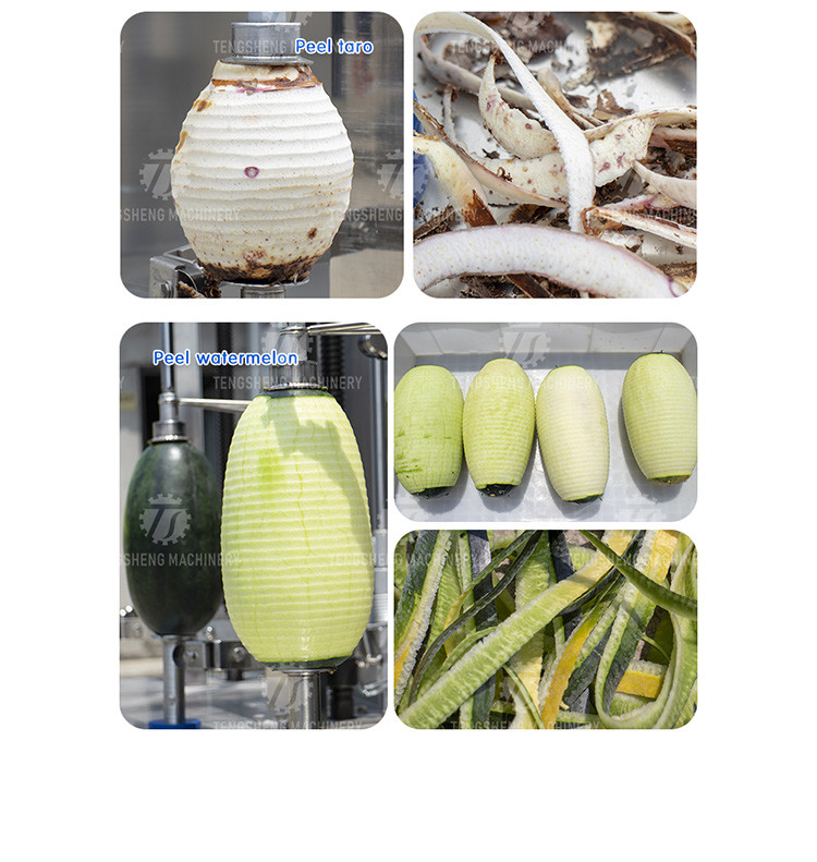 Honeydew Grapefruit Pumpkin Peeler Commercial Vegetable Cycle Peeling