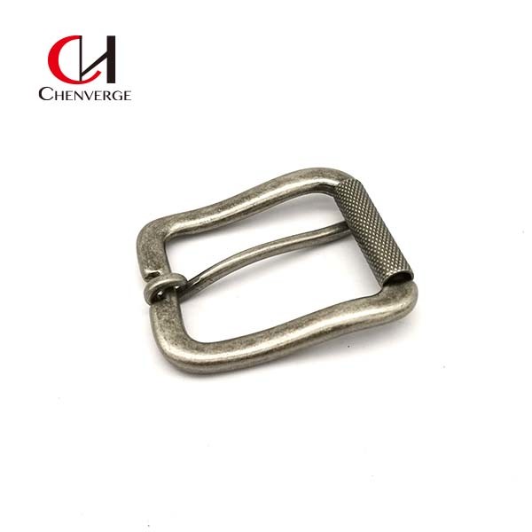 Zinc Alloy Pin Roller Belt Buckles Anticorrosive Durable Size 38mm