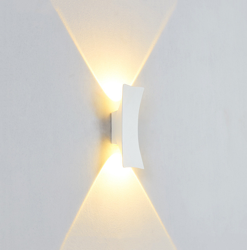 Outdoor wall lamp waterproof corridor bedroom wall lamp balcony modern minimalist bedside lights led decorative light