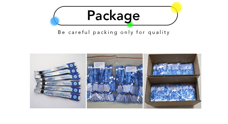 Waterproof NFC RFID Fabric Wristband Bracelet With UID Numbers For Social Distancing