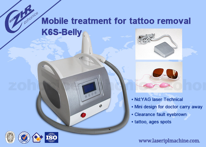 Hot Sales Portable Nd Yag Laser Tattoo Removal Carbon Laser Peel Machine