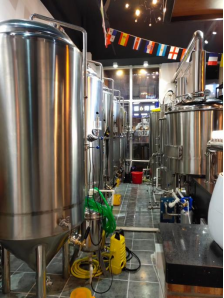 Insulated 1000L Conical Beer Fermenter with Glycol Jacket and Polyurethane Insulation