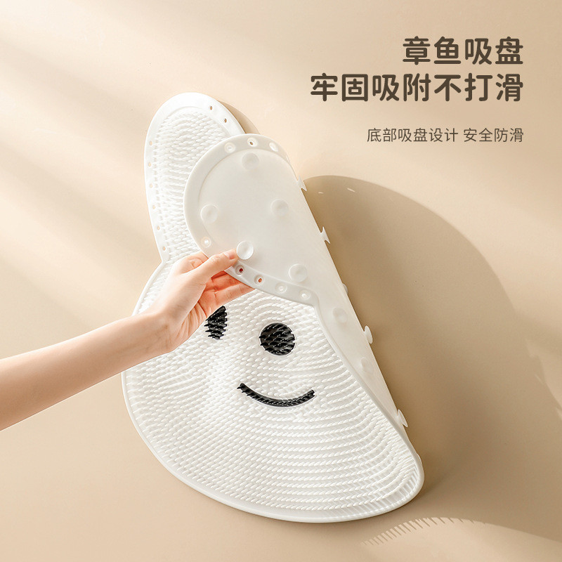XL Tasteless Silicone Foot Scrubber Mat Large Eliminate Calluses Dead Skin