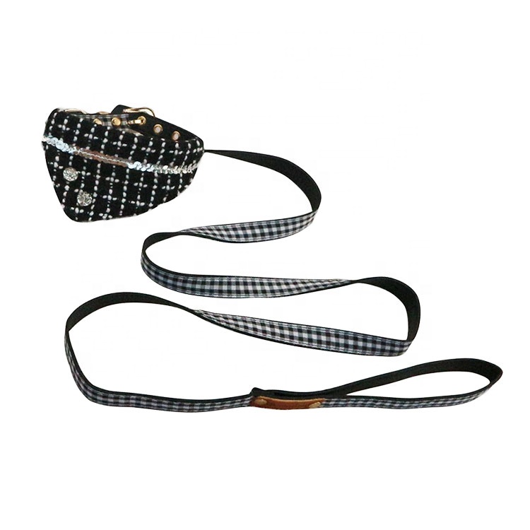 Double Layer Harness Leash Set Waterproof Pet Collar Leash For Dog