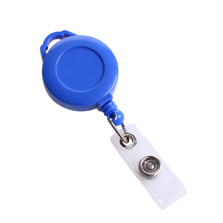 Deyi Badge Reel,Retractable Plastic,Round