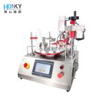 Desktop Small Vial Liquid Perfume Filling Capping Machine With High Precision