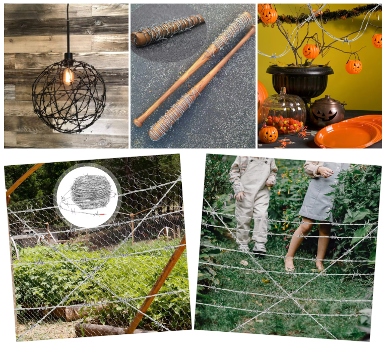 25kg Hot Dipped Galvanized Barbed Wire Coil Anti-corrosion for Farm and Ranch Security