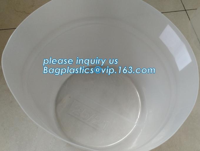 Flowerpot Lining Bags, Plastic Flower Pot Liners, Baskets & Pot Liners, Round Plastic Polyethylene Recycled Flower Pot L 1