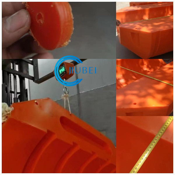 Hdpe Pontoon Polyethylene Foam Float Plastic Pontoon Round On Water Manufacturers
