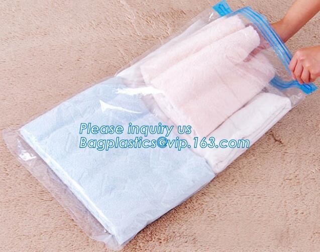 Compression Bag Space Saving, compressible vacumm seal storage bag, vacuum traveling bag without valve, bagease, bagplas