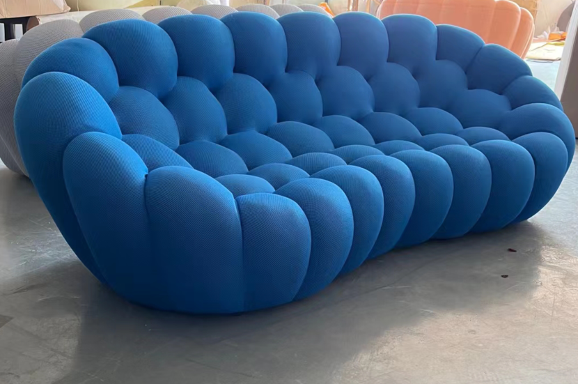 High end design bubble sofa multi section style modern luxury hotel furniture leisure sofa
