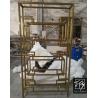 Buy cheap Best Selling Multi-Layer Shop Furniture Metal Display Stand Glossy Stainless from wholesalers
