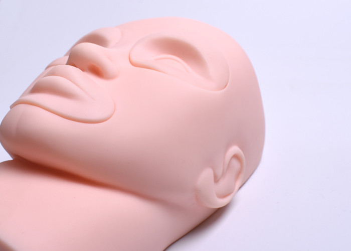 3D Permanent Makeup Accessories Makeup Mannequin Head With Removablve Lips And Eyes