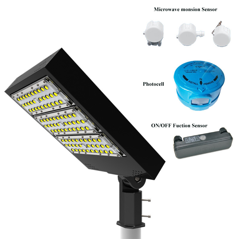 18000lm 150w Parking Lot Lights Led Shoebox Light Replacement 300w HID / HPS / MH Lamp