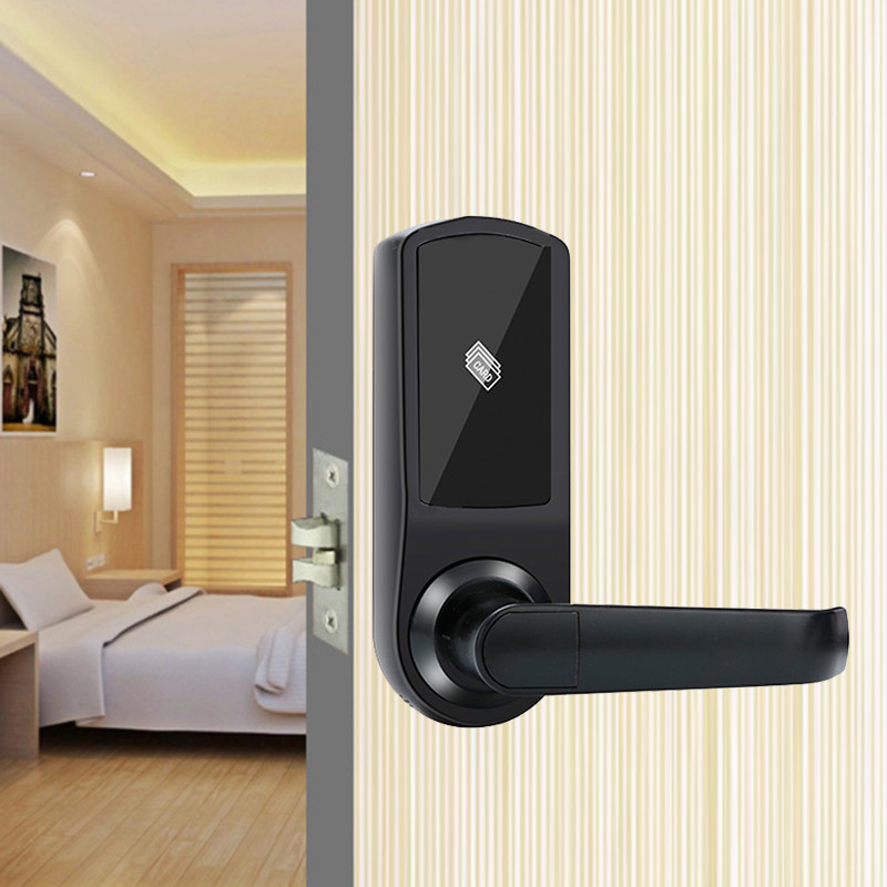 Single Latch Security Card Entry Door Lock With Free Management Software