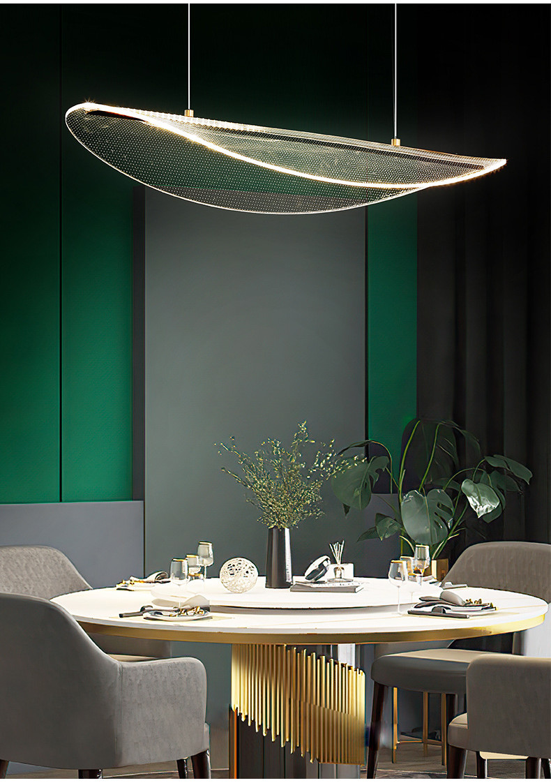 Modern LED Ceiling Pendant Lamp Home Dining Room Acrylic Lamp(WH-AP-585)