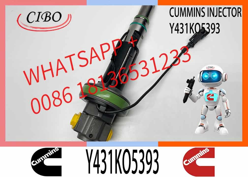 NINE Brand Common Rail Injector Y431K05393 Injector Nozzle Y 431 K05 393
