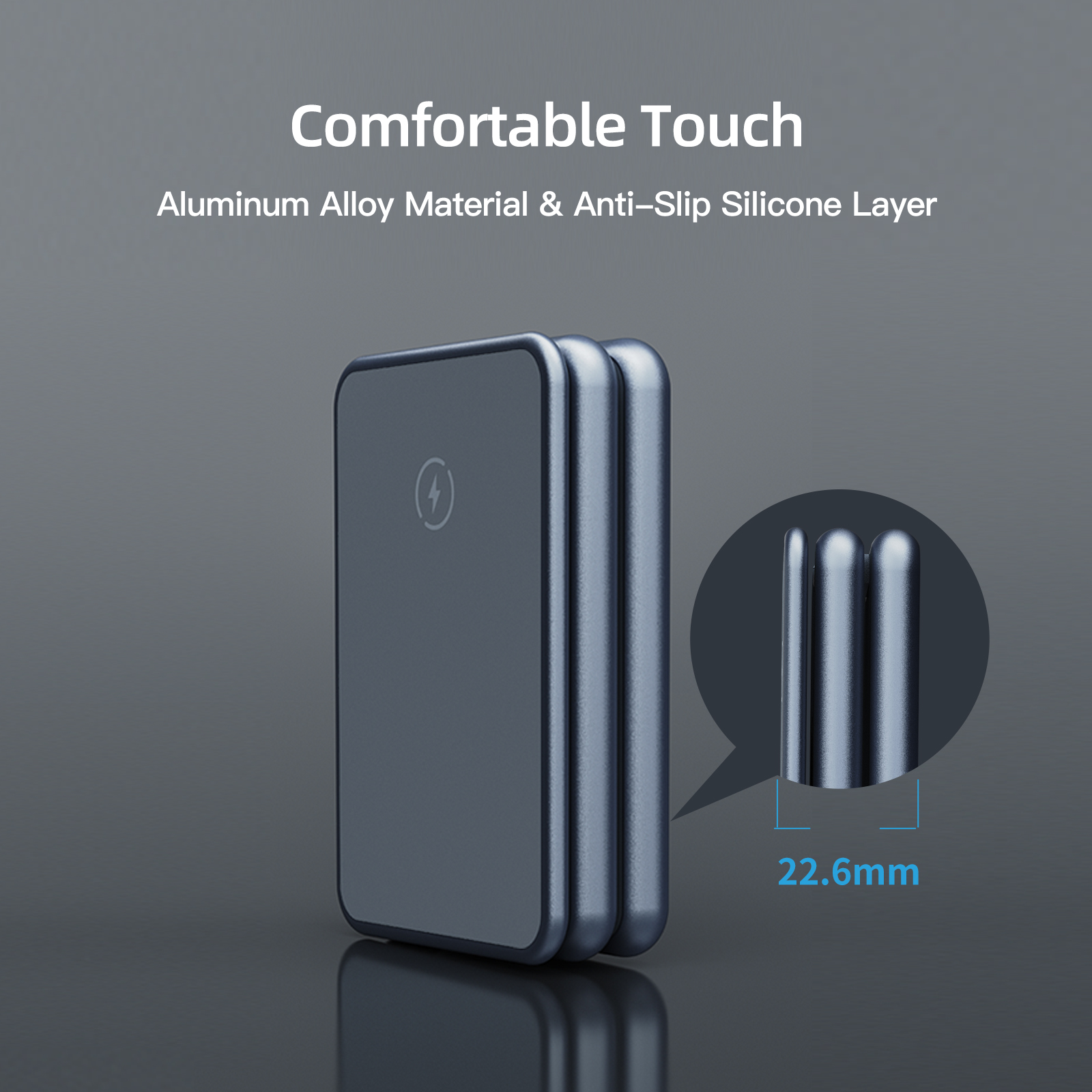 3 In 1 Wireless Magnetic Charging Station Foldable and Fast Charging for Smartphones