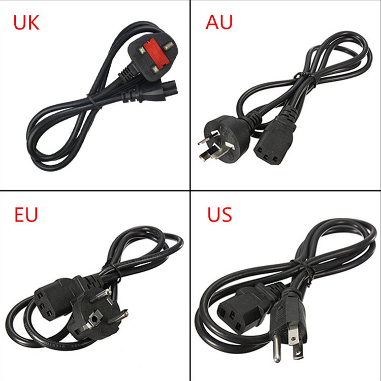ISO9001 Brazil Electrical Power Cord 220v Computer Power Cable 1meter