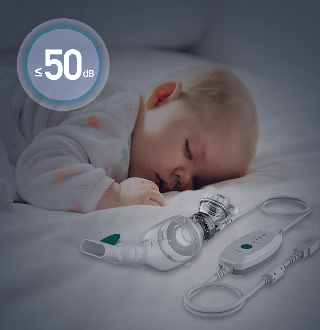VM 101 Vibrating Mesh Technology Nebulizer Reduced Drug Diffusion