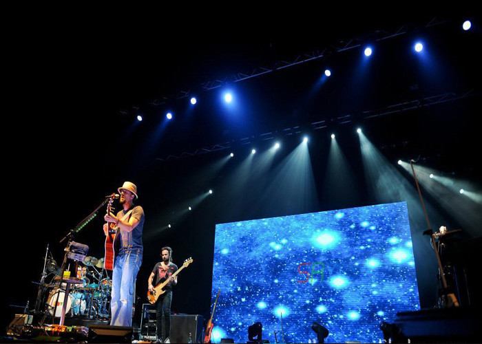 500mm x 500mm HD Indoor 4.81mm Full Color Die-casting Aluminum Cabinet Stage Rental LED Display