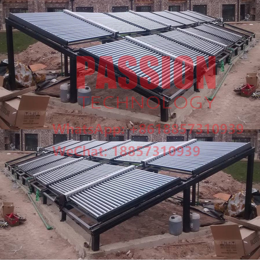 5000L Hotel Solar Water Heater 50tubes Glass Tube Solar Thermal Collector